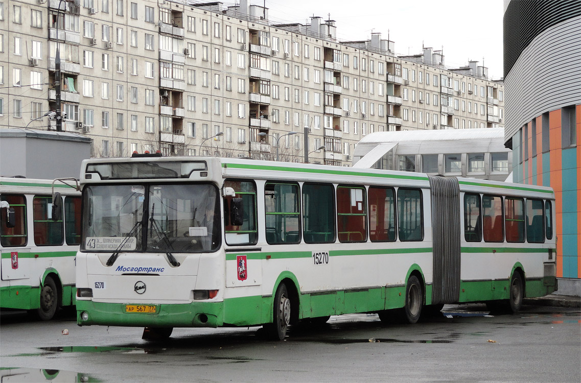 Москва, ЛиАЗ-6212.01 № 15270