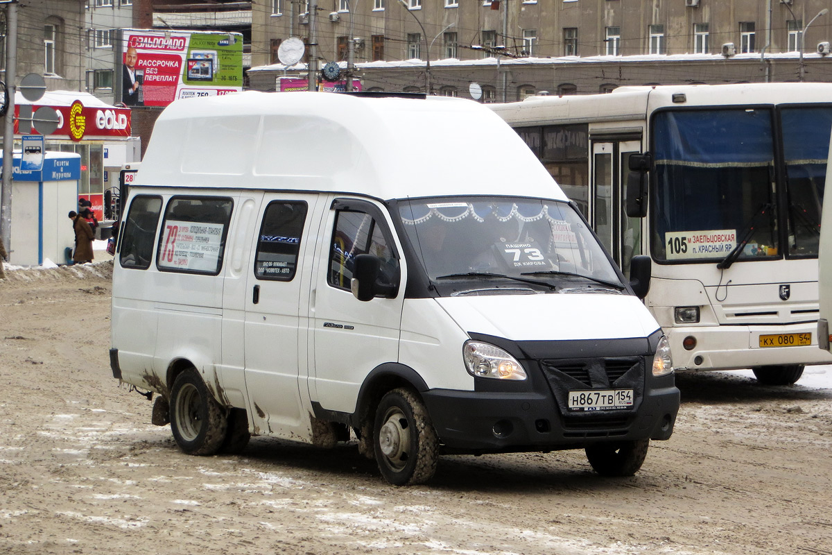 Новосибирская область, Луидор-225000 (ГАЗ-322133) № Н 867 ТВ 154