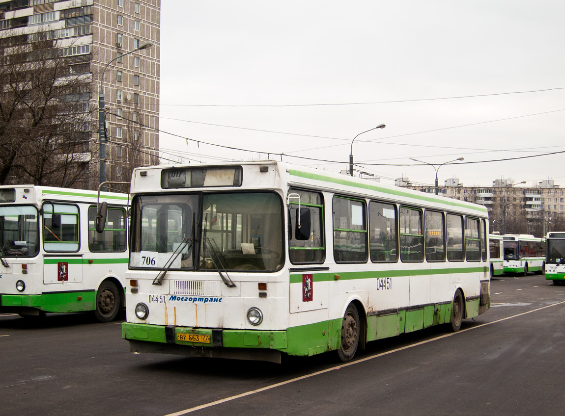 Moscow, LiAZ-5256.25 № 04451