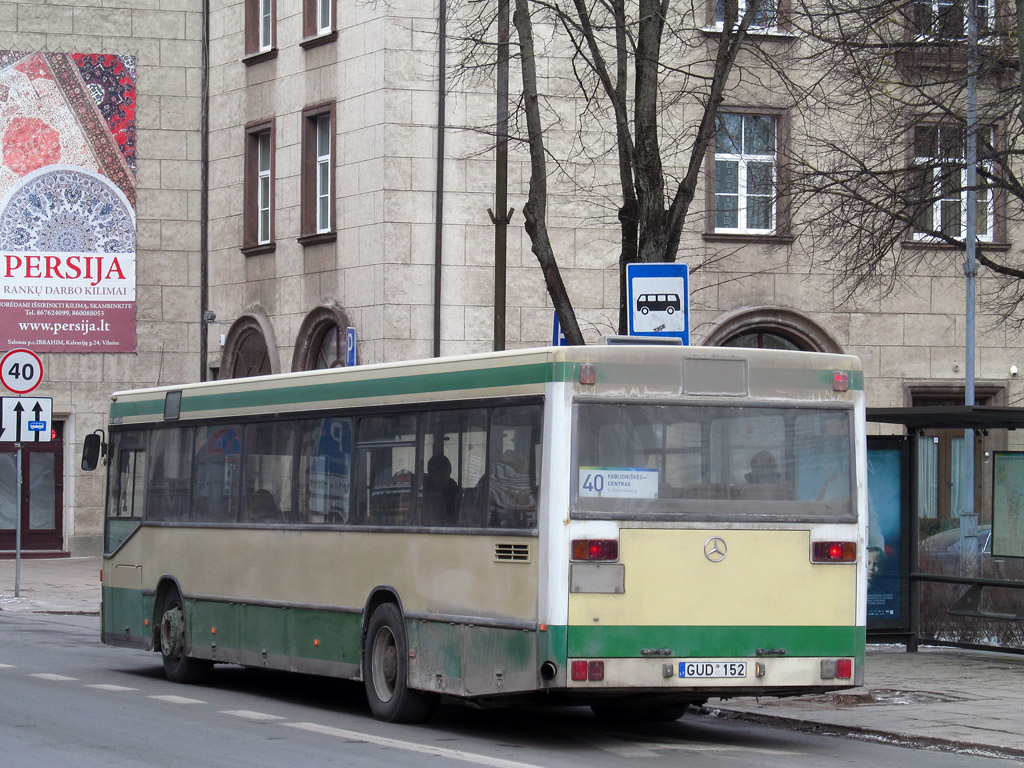 Литва, Mercedes-Benz O405N № GUD 152