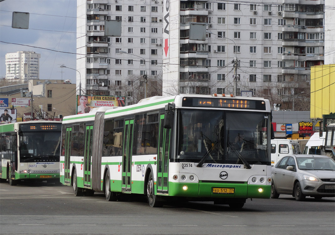 Москва, ЛиАЗ-6213.21 № 03574