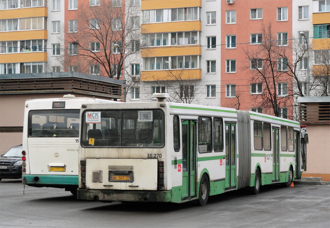 Москва, ЛиАЗ-6212.01 № 15270