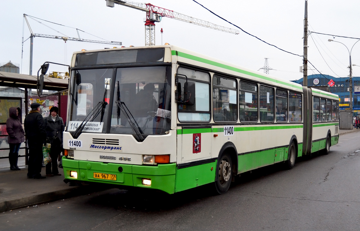 Москва, Ikarus 435.17 № 11400