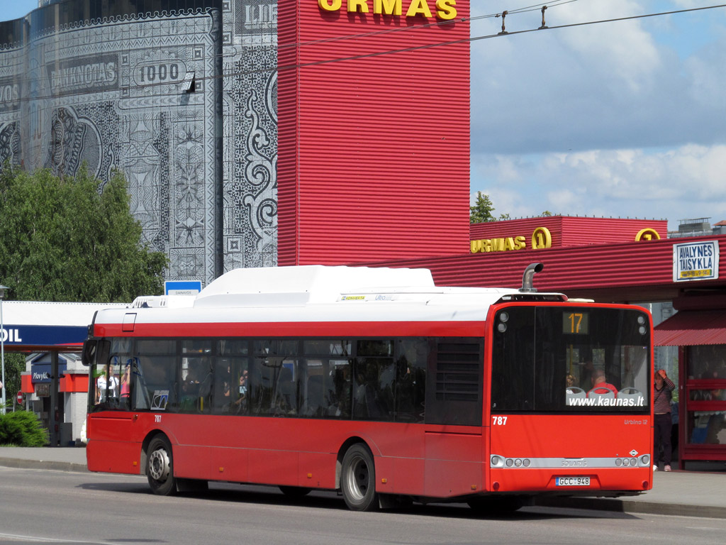 Литва, Solaris Urbino III 12 CNG № 787