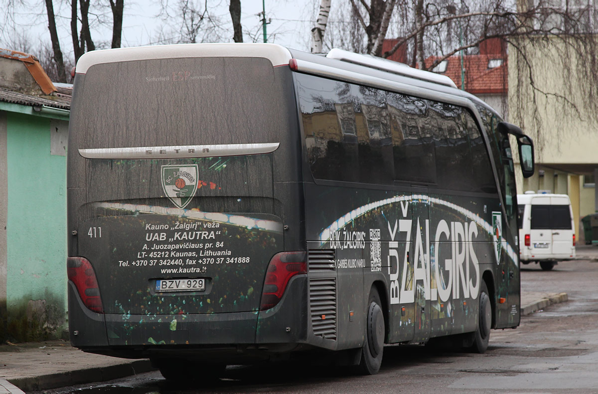 Литва, Setra S415HD № 411