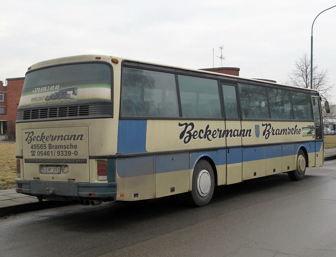 Литва, Setra S215HR № EEM 258