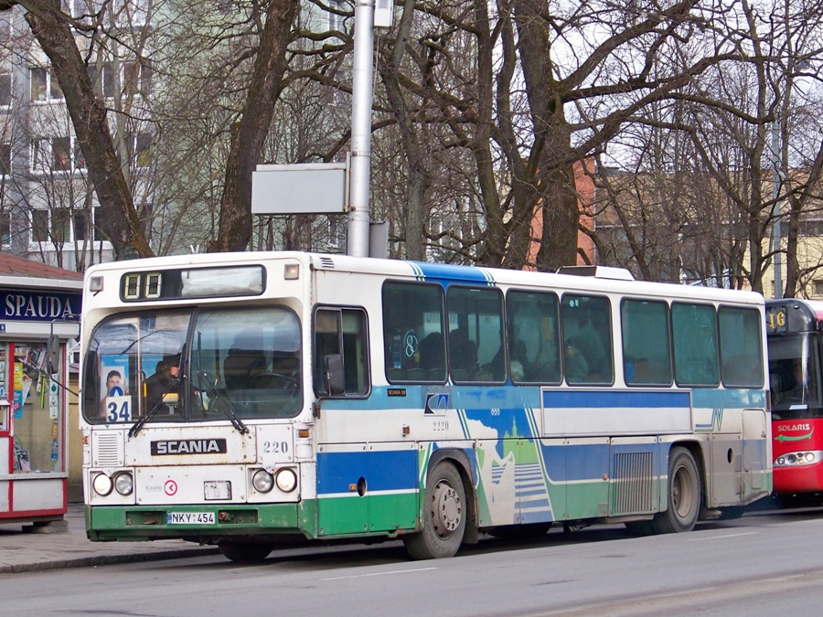 Литва, Scania CR112 № 220