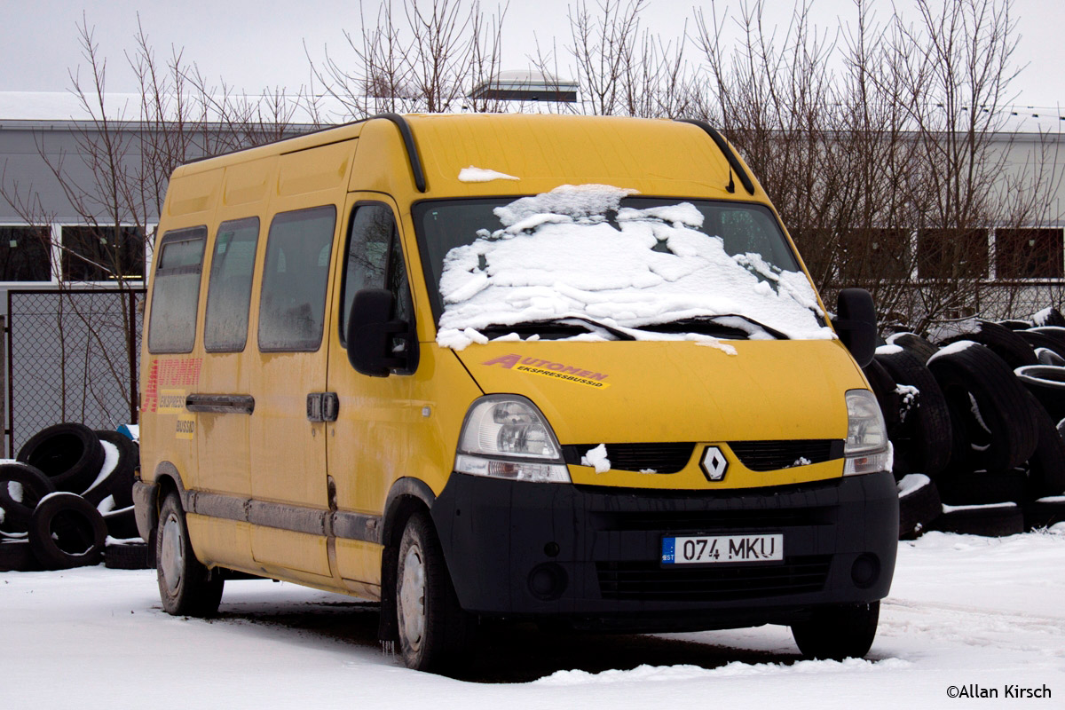 Эстония, Renault Master T35 № 074 MKU