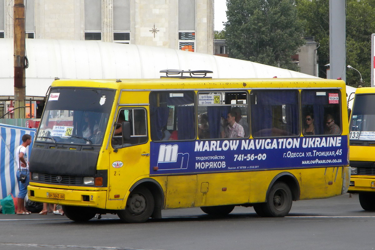 Одесская область, БАЗ-А079.04 "Эталон" № BH 3643 AA