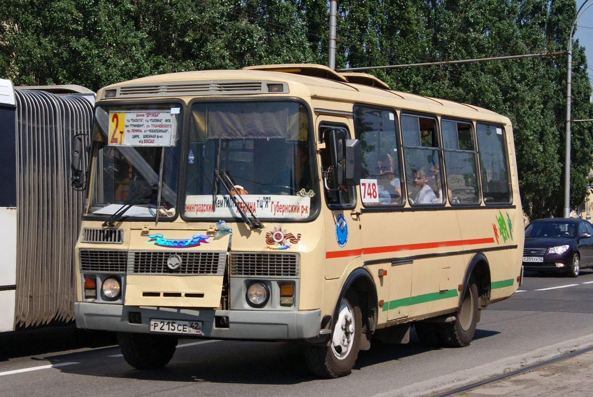 Кемеровская область - Кузбасс, ПАЗ-32054 № 748