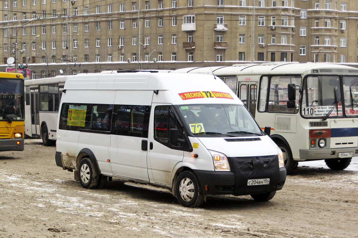 Новосибирская область, Нижегородец-222709  (Ford Transit) № С 204 ВН 154