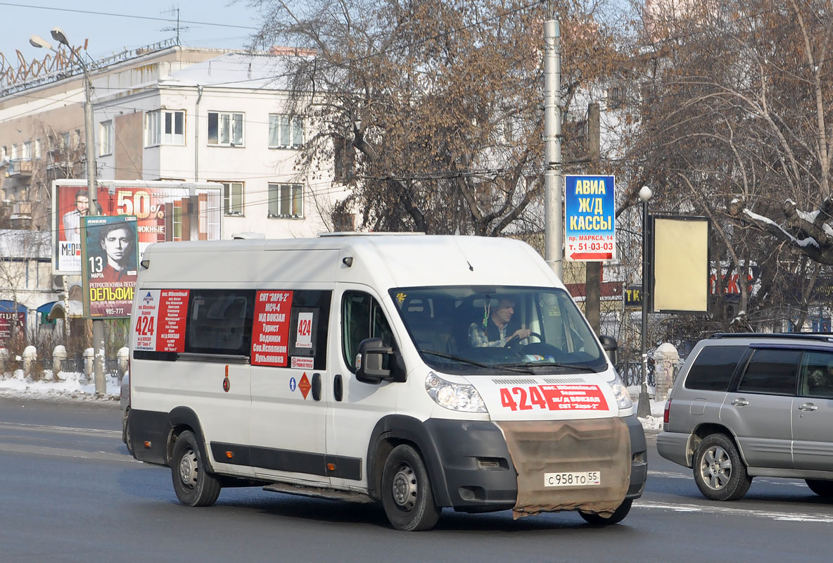 Omsk region, Nizhegorodets-2227W (Citroёn Jumper) č. С 958 ТО 55