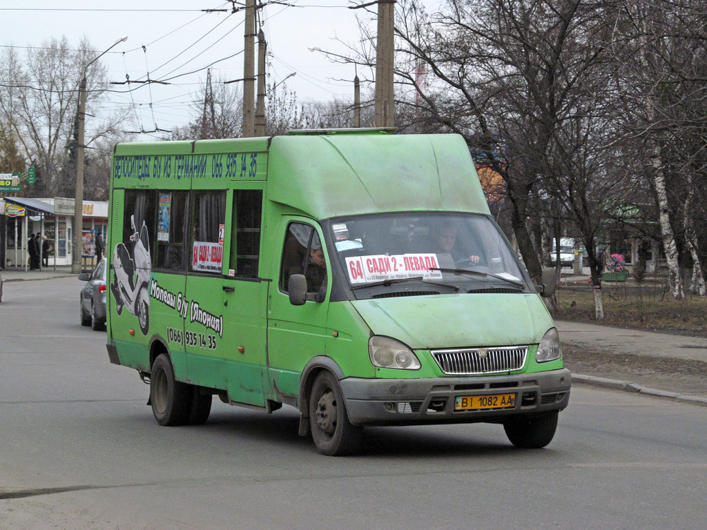 Полтавская область, Рута СПВ-17 № BI 1082 AA