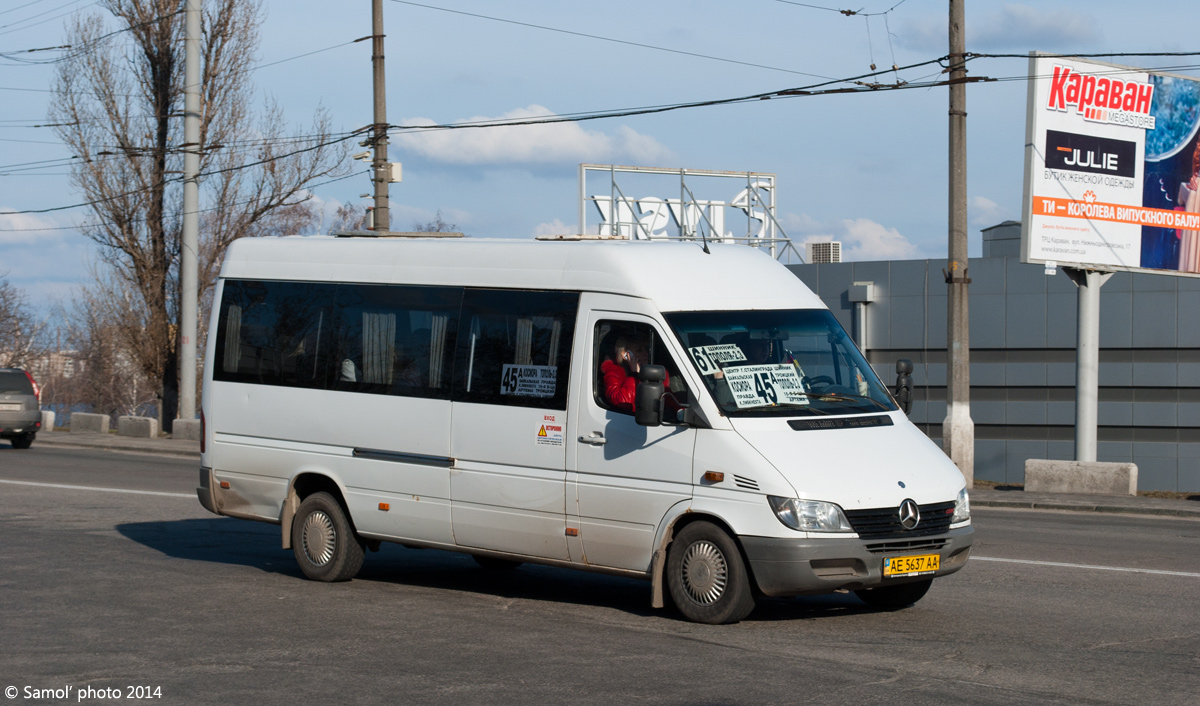 Днепропетровская область, Mercedes-Benz Sprinter W903 313CDI № AE 5637 AA