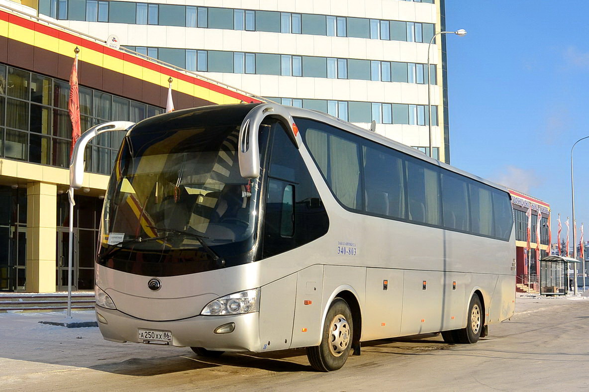 Ханты-Мансийский АО, Yutong ZK6129H № А 250 ХХ 86