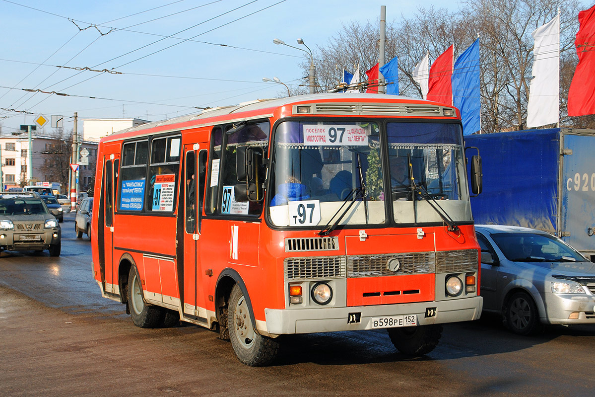 Нижегородская область, ПАЗ-32054 № В 598 РЕ 152