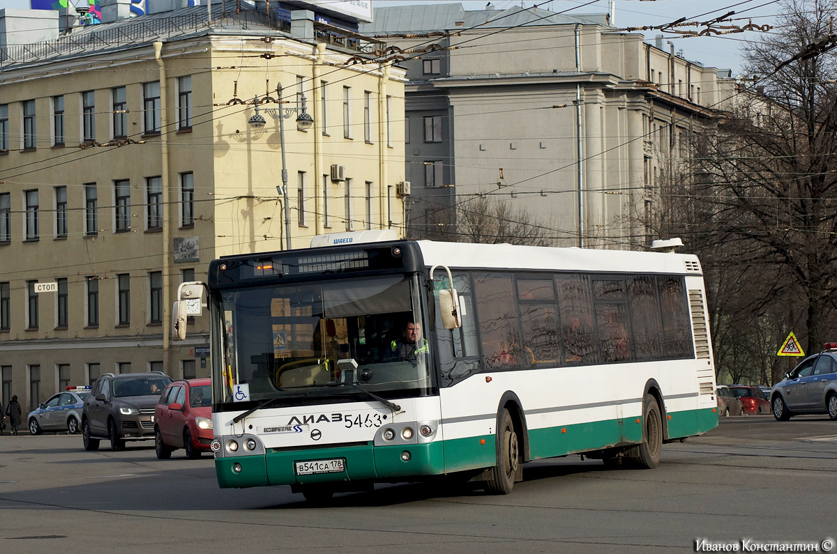 Санкт-Петербург, ЛиАЗ-5292.60 № 5463