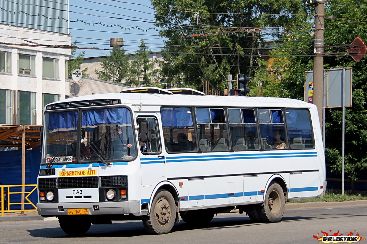 Кировская область, ПАЗ-4234 № АВ 140 43