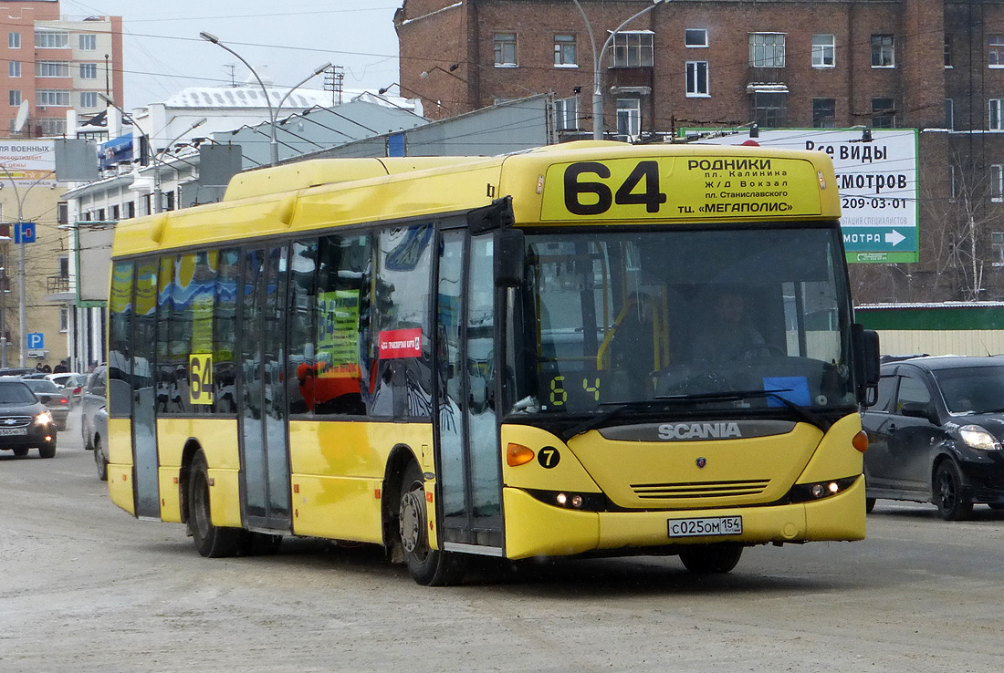 Новосибирская область, Scania OmniLink II (Скания-Питер) № С 025 ОМ 154