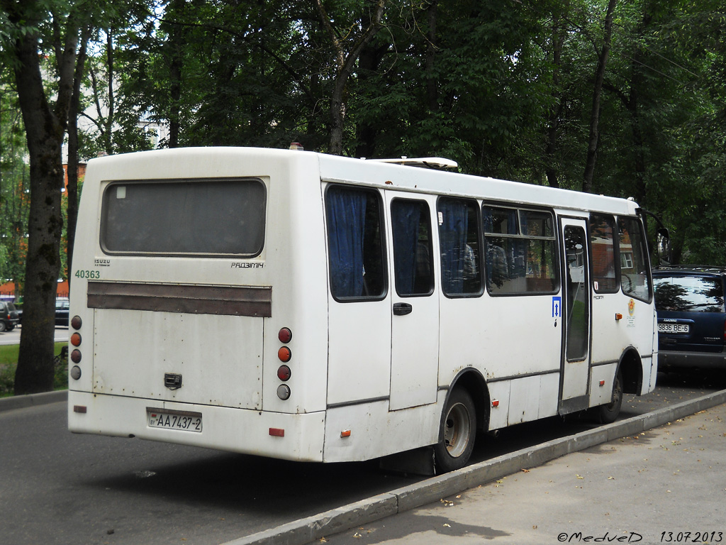 Витебская область, ГАРЗ А0921 "Радимич" № 40363