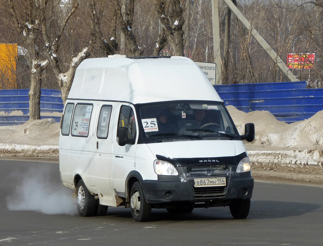 Новосибирская область, Луидор-225000 (ГАЗ-322133) № В 867 МН 154