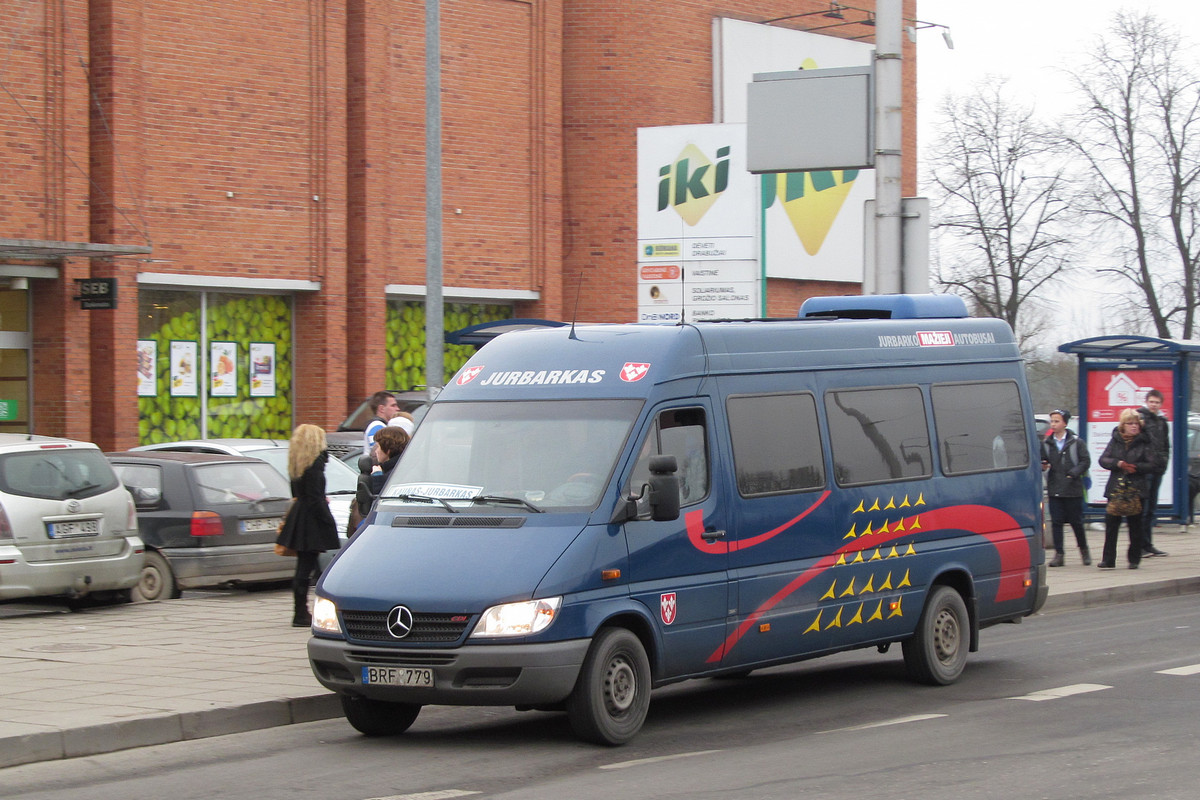 Литва, Mercedes-Benz Sprinter W903 313CDI № BRF 779