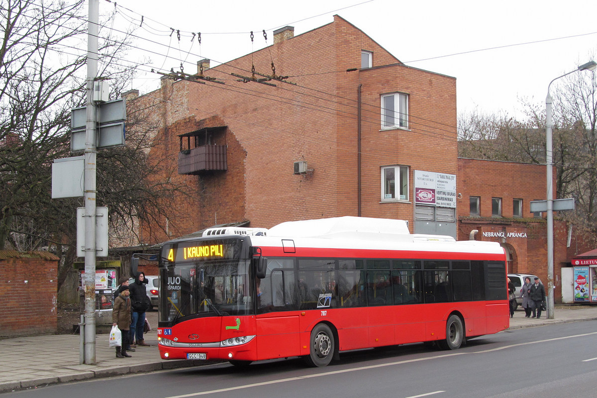 Литва, Solaris Urbino III 12 CNG № 787