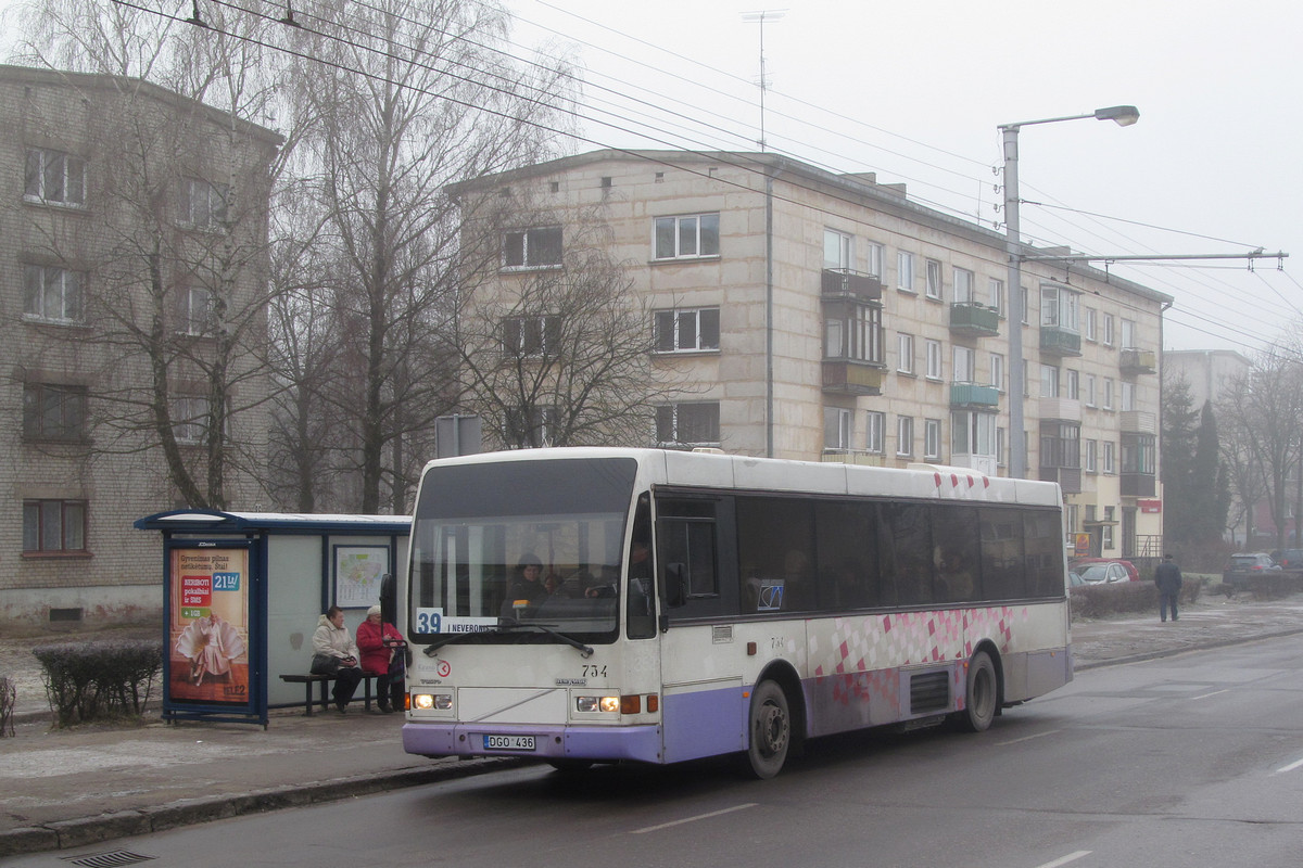 Литва, Berkhof Europa 2000NL № 734