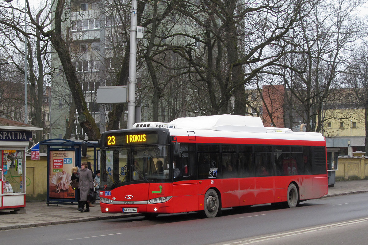 Литва, Solaris Urbino III 12 CNG № 791