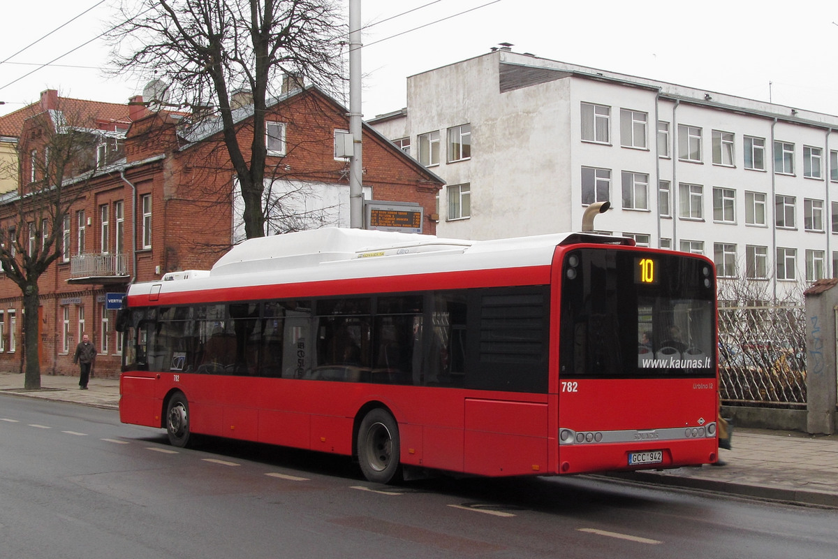 Литва, Solaris Urbino III 12 CNG № 782