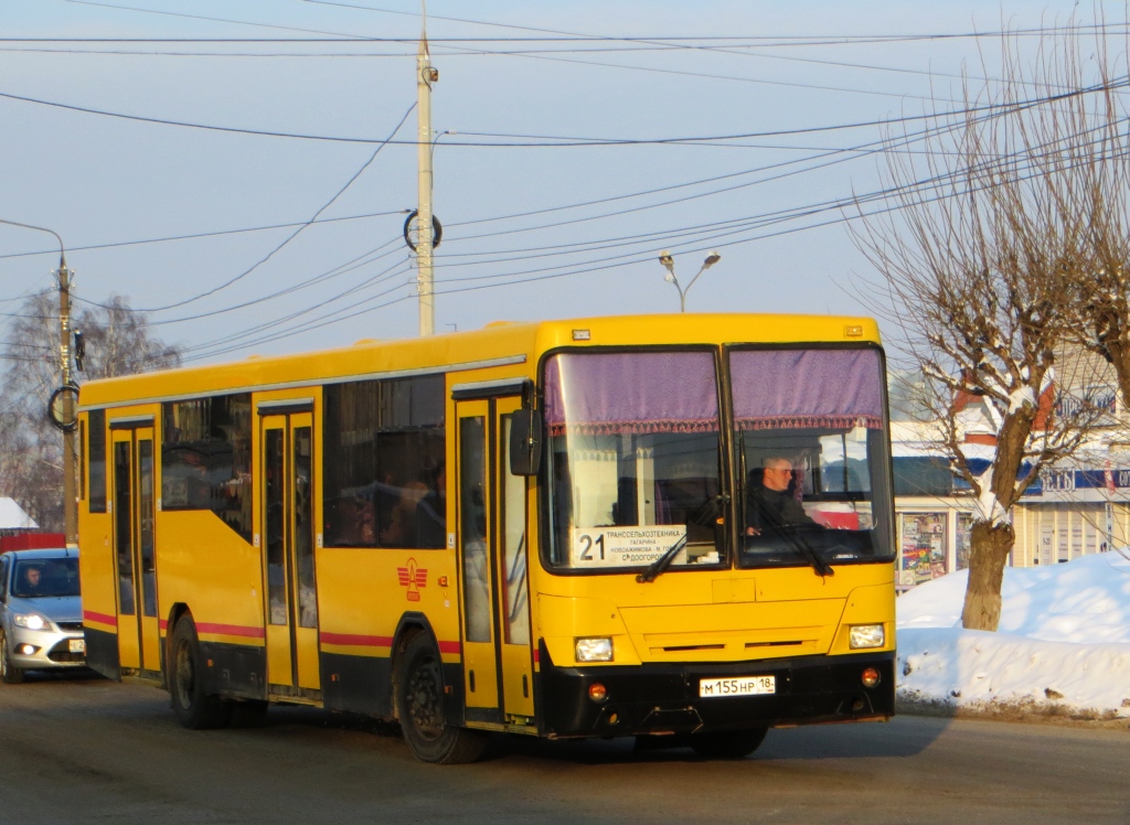 Удмуртия, НефАЗ-5299-30-22 № М 155 НР 18