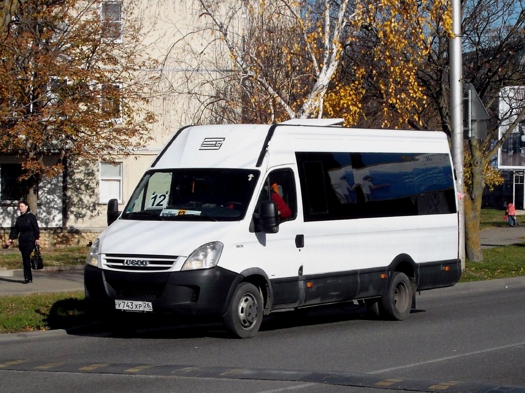 Ставропольский край, IVECO Daily 50C15 № У 743 ХР 26