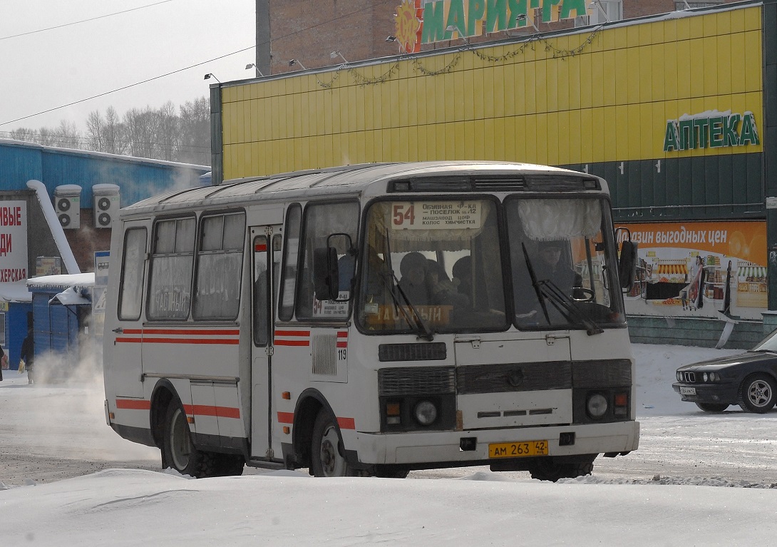 Кемеровская область - Кузбасс, ПАЗ-3205-110 № 119