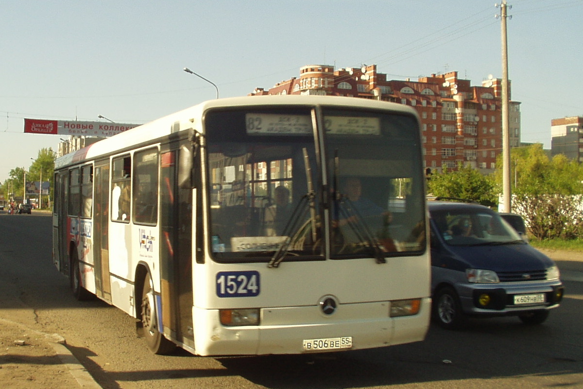 Омская область, Mercedes-Benz O345 № 1524