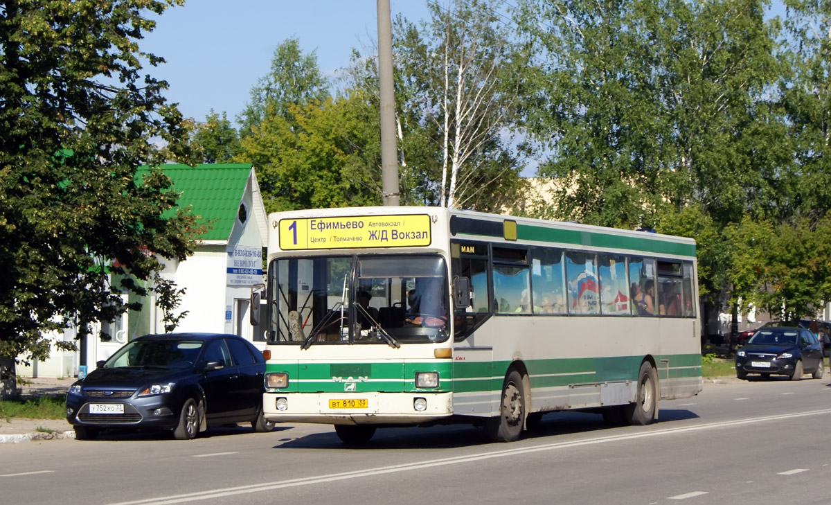 Владимирская область, MAN 791 SL202 № ВТ 810 33