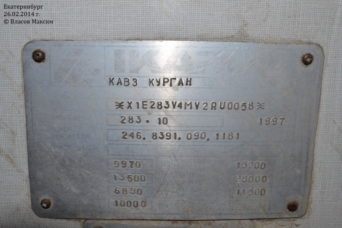 Свердловская область, Ikarus 283.10 № 1612