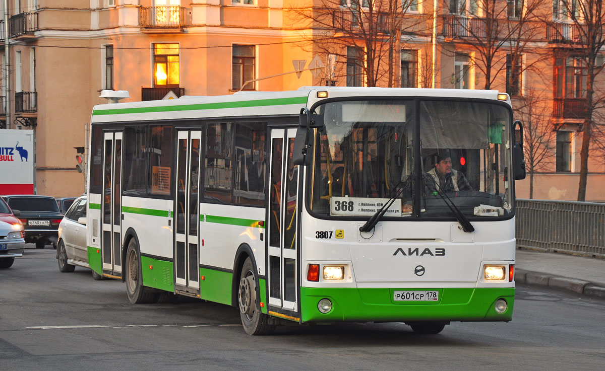 Санкт-Петербург, ЛиАЗ-5293.60 № 3807