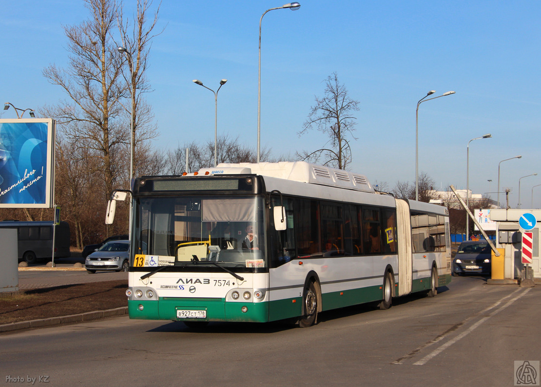 Санкт-Петербург, ЛиАЗ-6213.71 № 7574