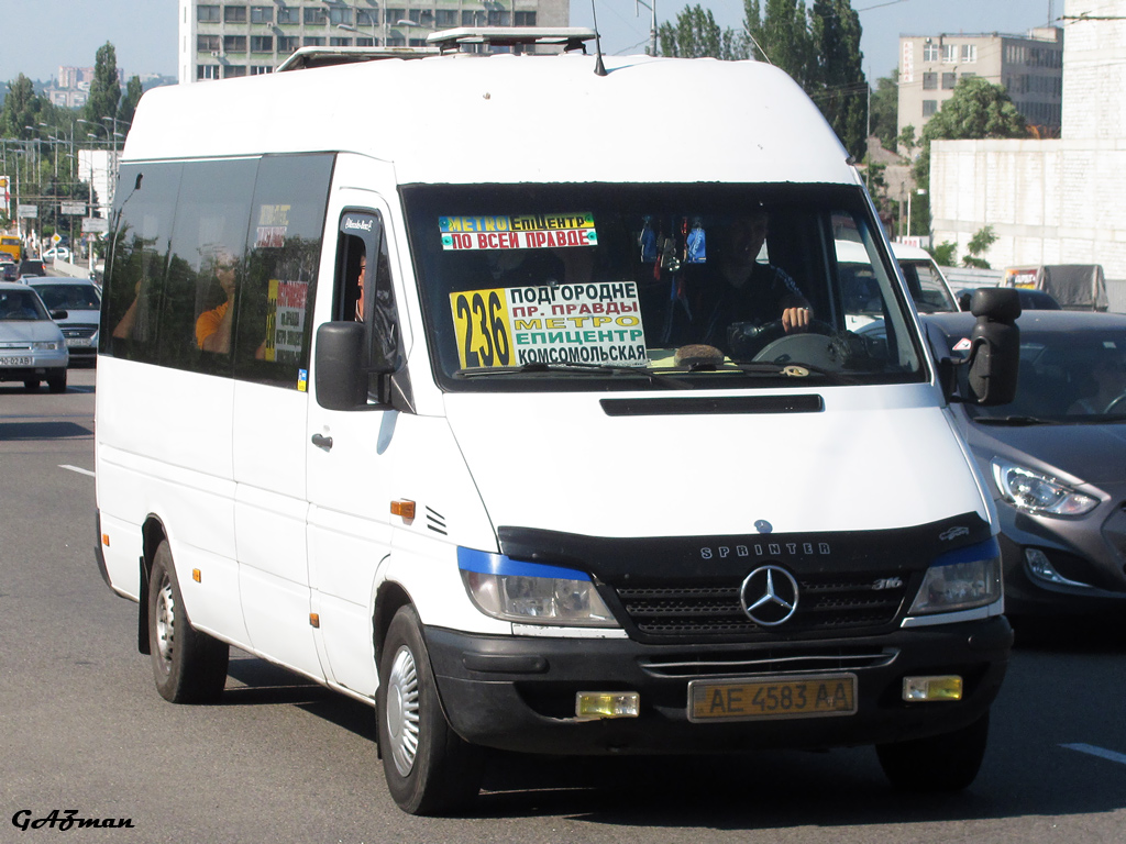 Днепропетровская область, Mercedes-Benz Sprinter W903 316CDI № 4205