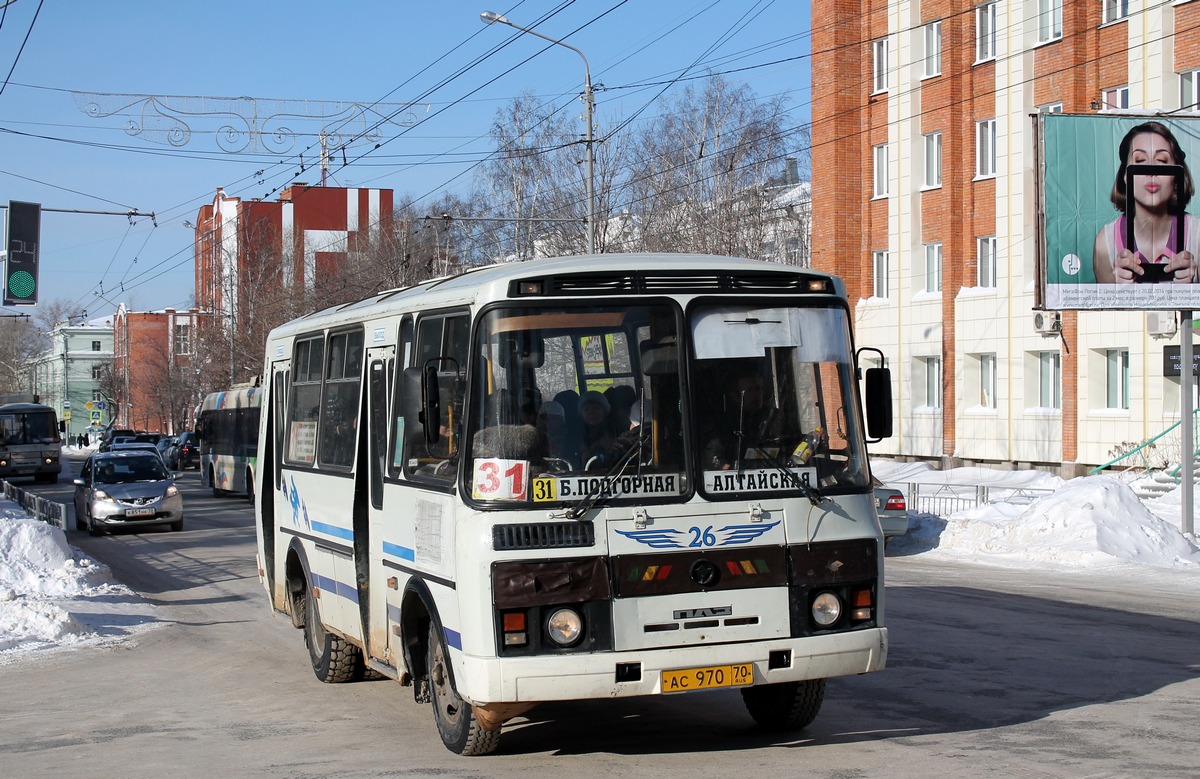 Томская область, ПАЗ-32054 № АС 970 70