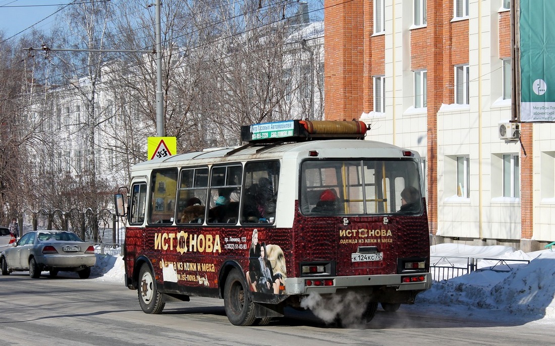 Томская область, ПАЗ-32054 № К 124 КС 70