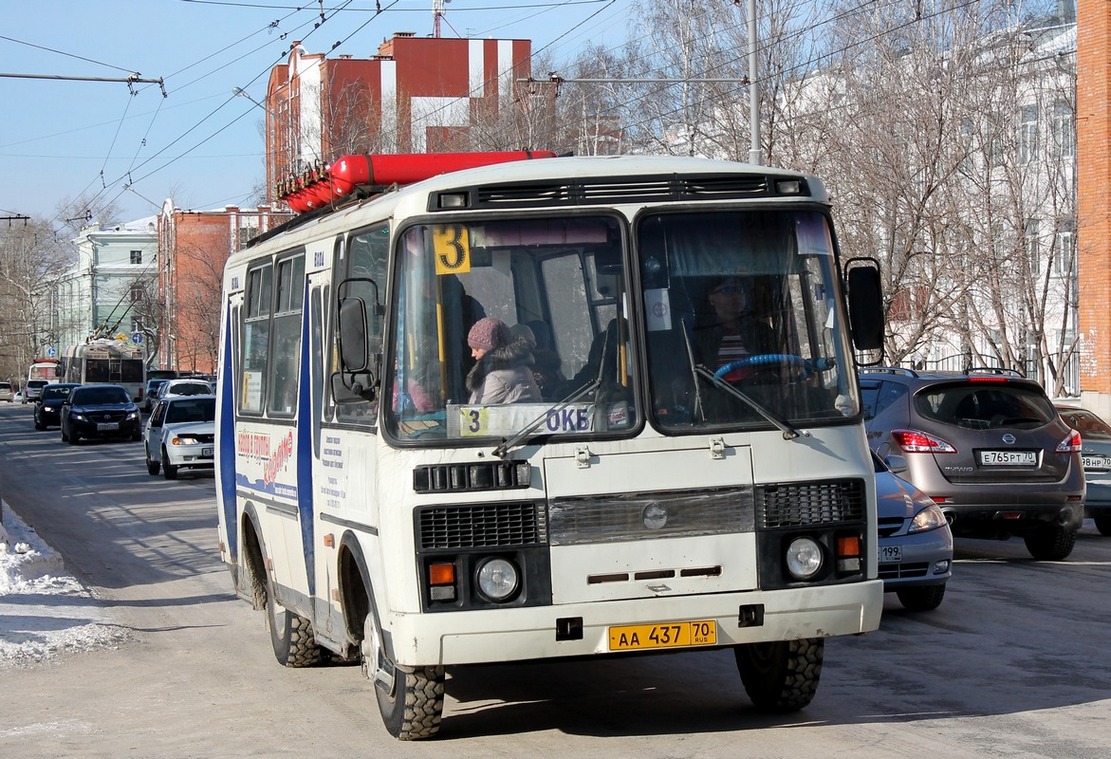 Томская вобласць, ПАЗ-32054 № АА 437 70