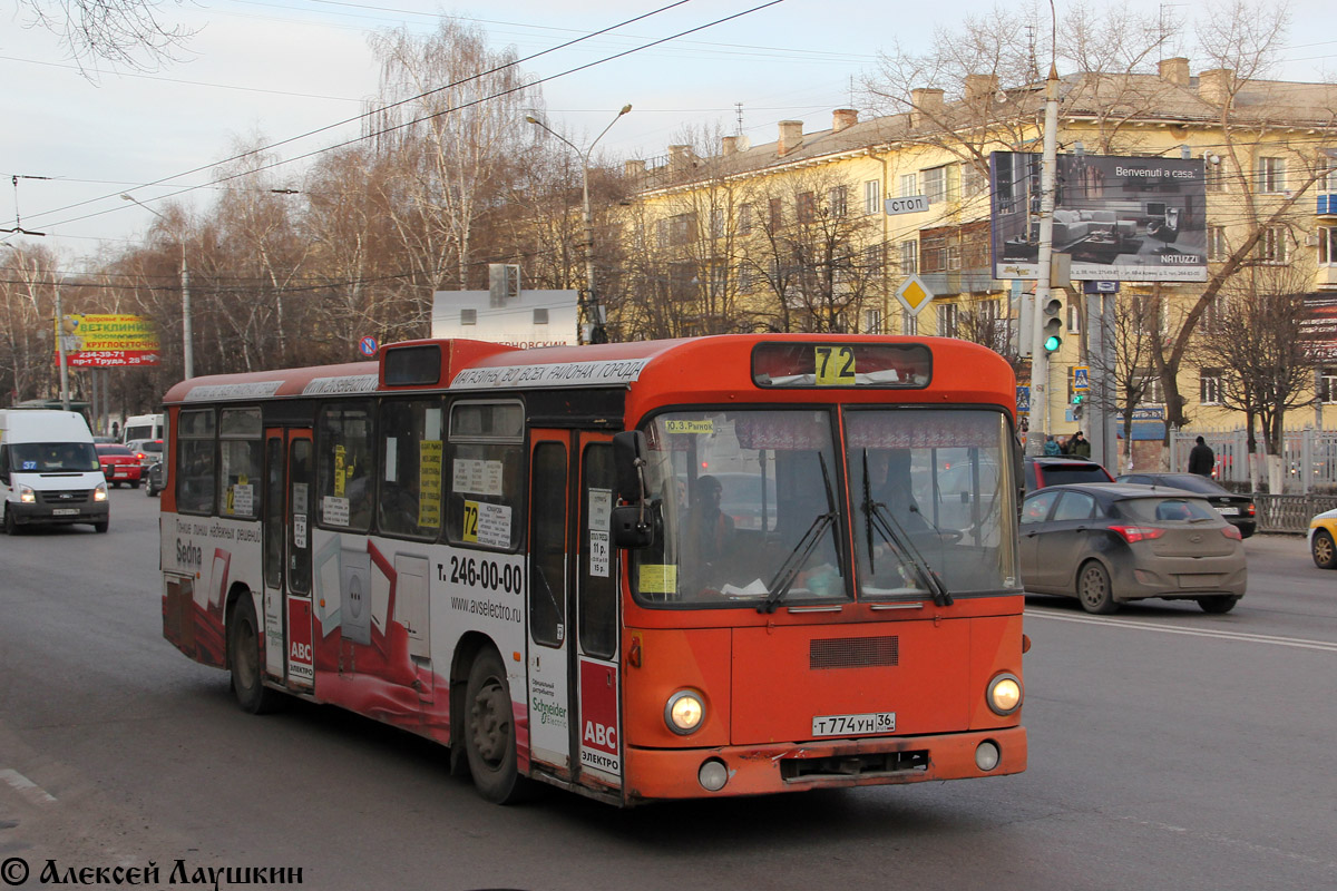 Воронежская область, MAN 192 SL200 № Т 774 УН 36