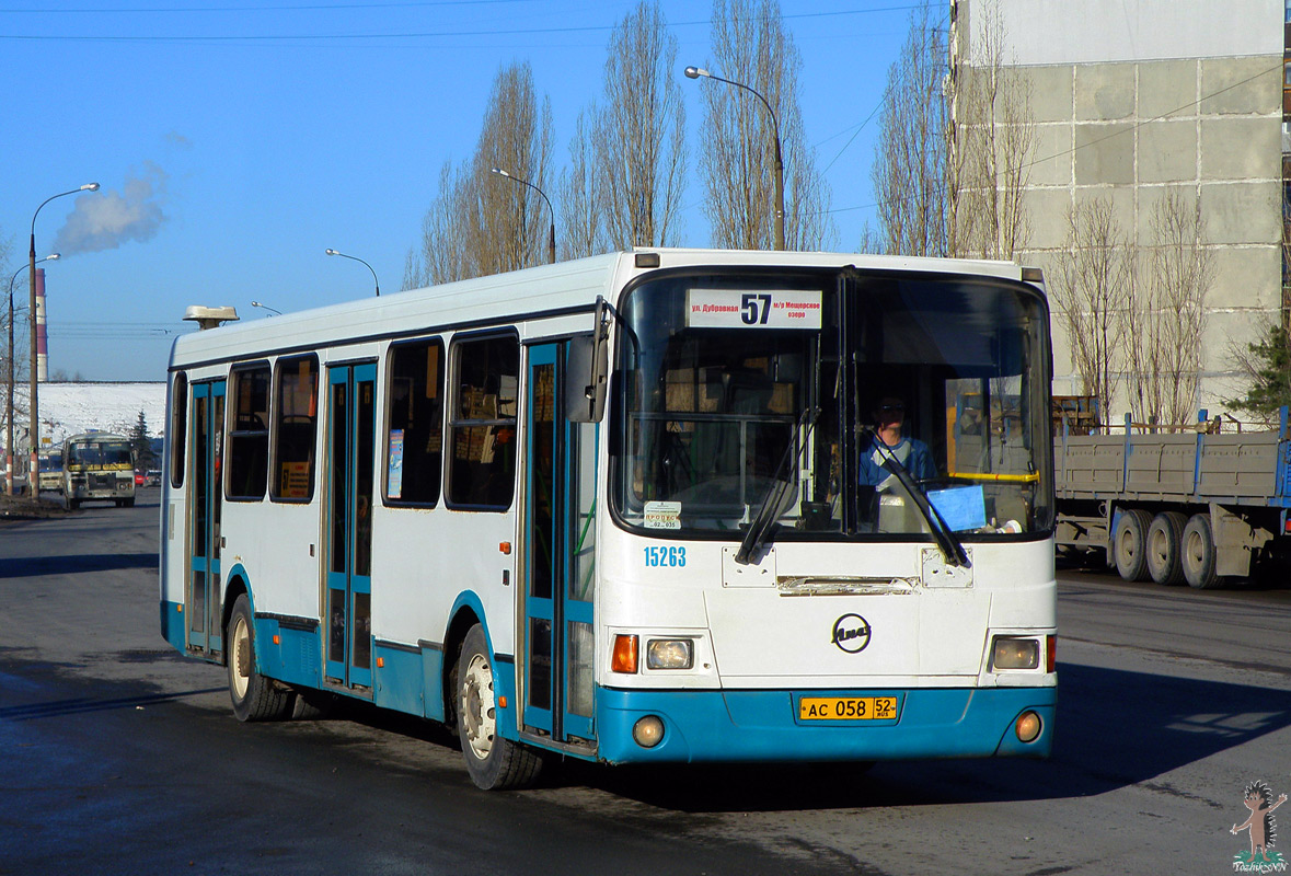 Нижегородская область, ЛиАЗ-5256.26 № 15263