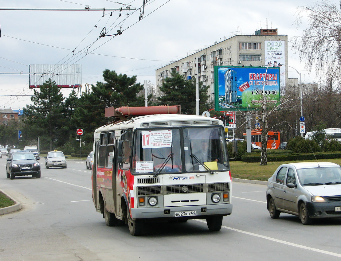 Краснодарский край, ПАЗ-32054 № В 623 КО 123