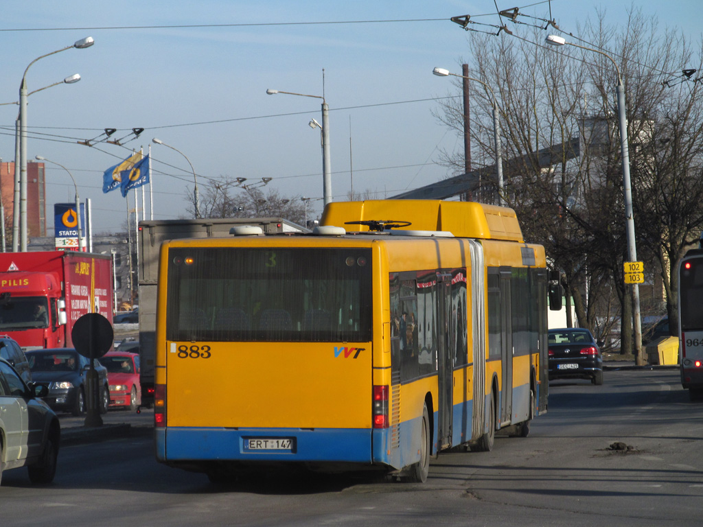 Литва, MAN A23 NG313 CNG № 883