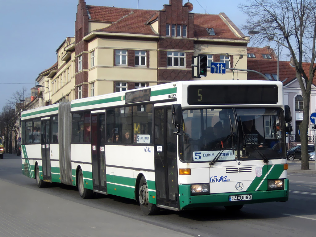 Литва, Mercedes-Benz O405G № 65