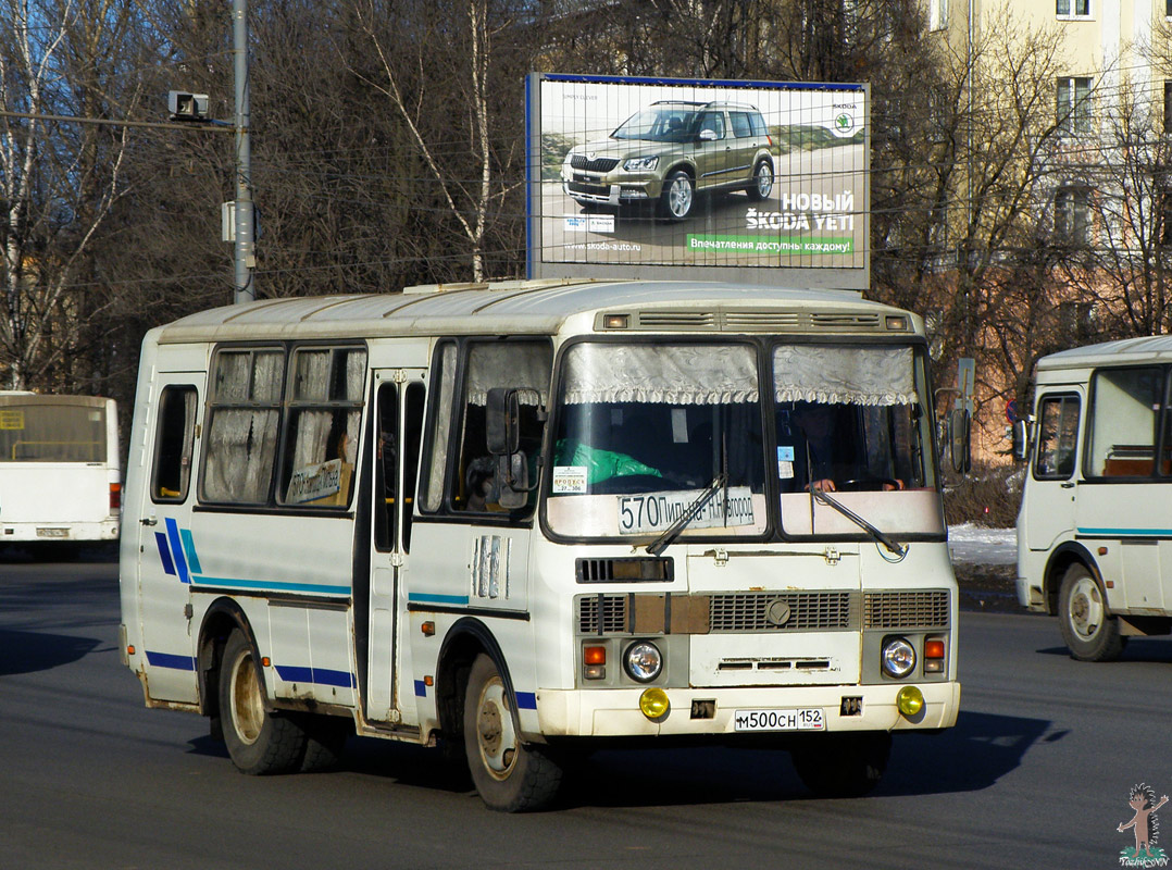 Нижегородская область, ПАЗ-32053 № М 500 СН 152