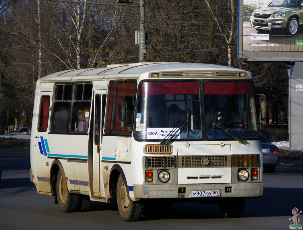 Нижегородская область, ПАЗ-32053 № М 907 КО 152