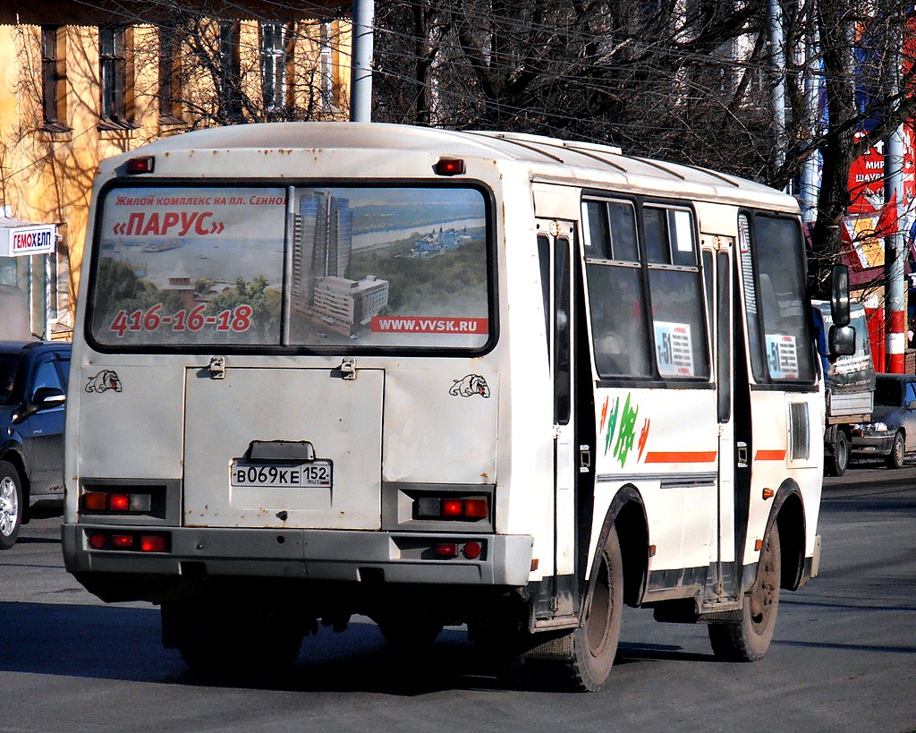 Нижегородская область, ПАЗ-32054 № В 069 КЕ 152